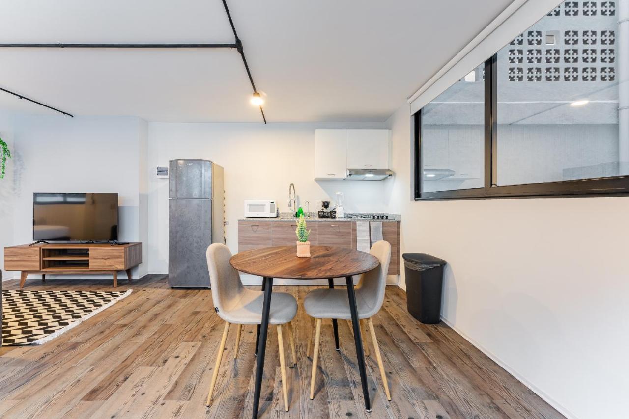 Condesa Lofts & Residence Hotel By Vh Mexikóváros Kültér fotó