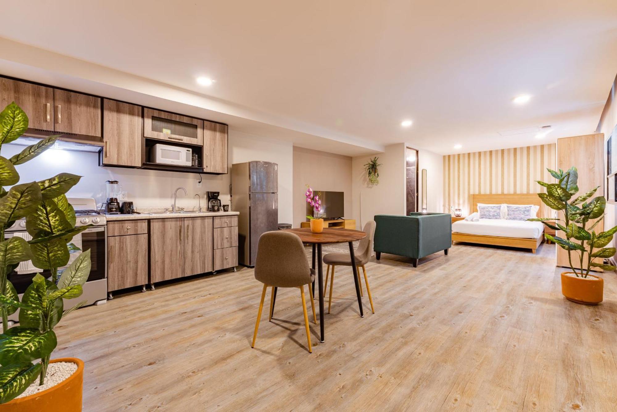 Condesa Lofts & Residence Hotel By Vh Mexikóváros Szoba fotó