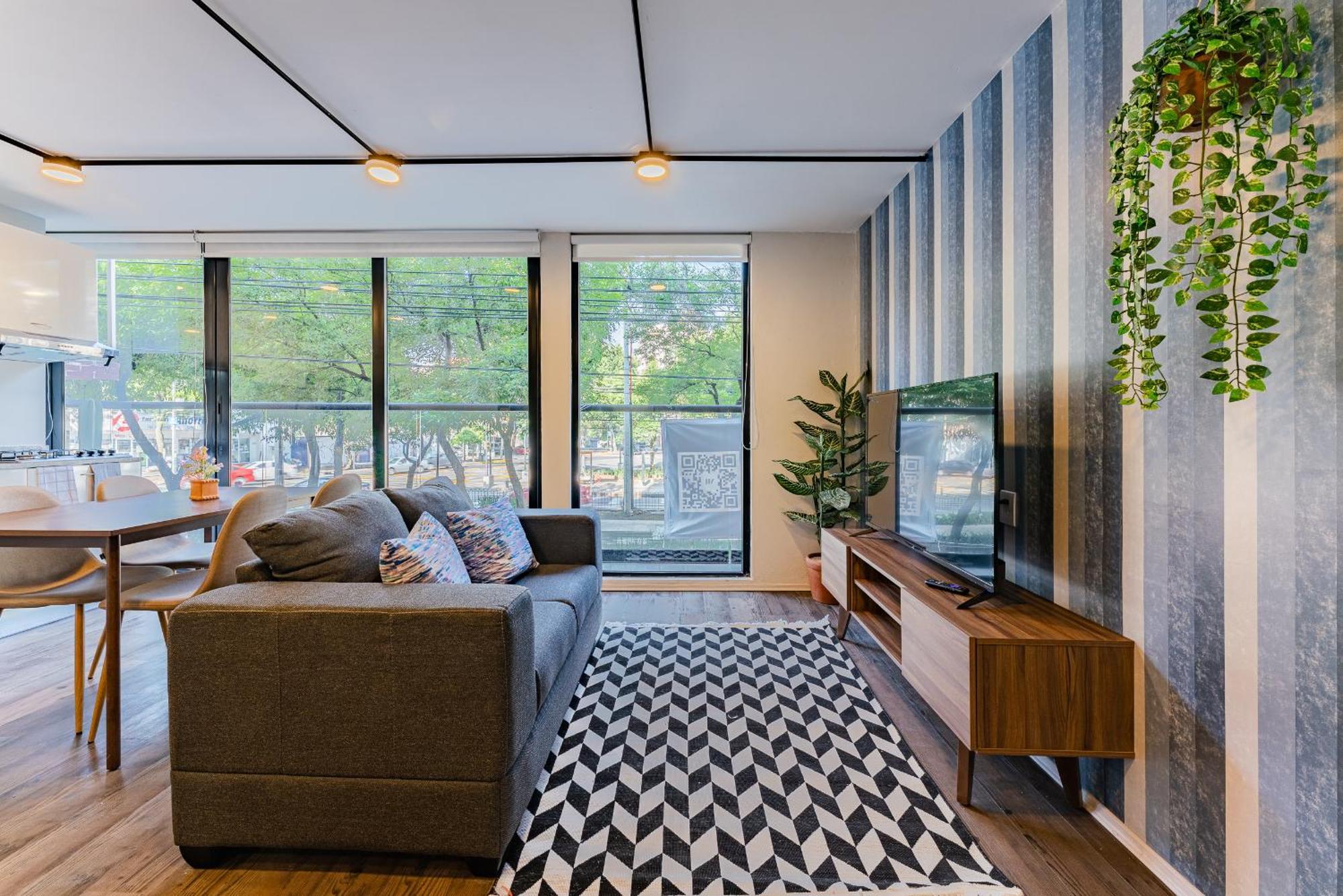 Condesa Lofts & Residence Hotel By Vh Mexikóváros Szoba fotó